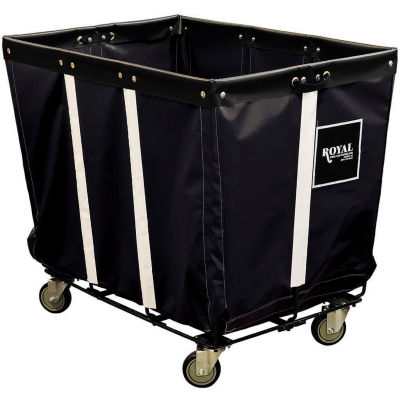 Perm Liner Truck, 6 Bu, Black Vinyl, Wire Base, All Swivel