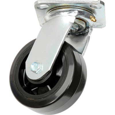 Global Industrial™ Replacement 5" Rubber Caster for HD & Extra HD Tilt Trucks