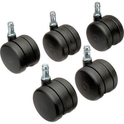 Interion® 60mm Casters, 5 Per Set