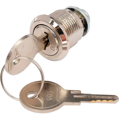 Global Industrial Two Replacement Keys For Cabinet, Models 607294, 607295