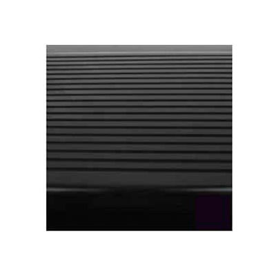 Stair Tread Rubber Round Nose 48"L - Black