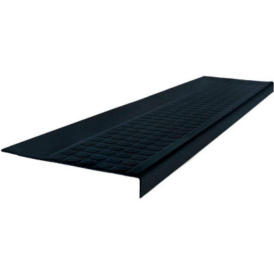 Rubber Low Circular Profile Square Nose 12.5" x 54" Black
