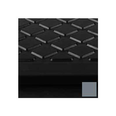 Stair Tread Rubber Square Nose 60"L - Dark Gray
