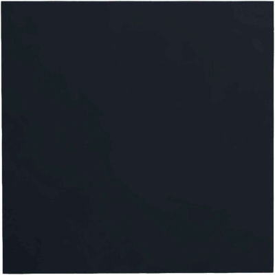Smooth Rubber Tile 19.69" x 19.69" x .125" Black