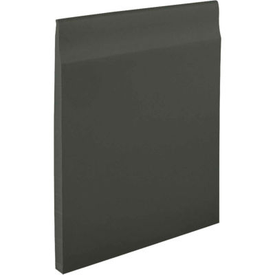 Pinnacle Plus 35 Series Rubber Wall Base 1-coil 4.56" x .250" x 60' Black Brown