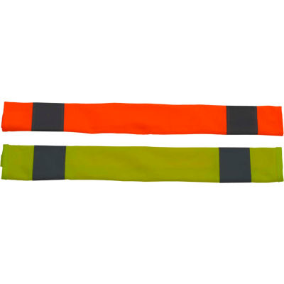 Petra Roc Seat Belt Cover, Polyester Solid Knit Fabric, Orange, One Size