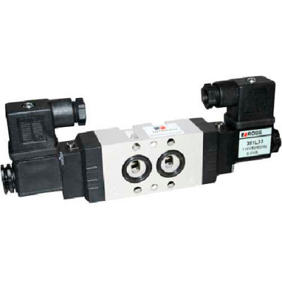 ROSS 5/2 Double Solenoid Controlled Directional Control Valve with Namur Interface, 24VDC,9576K2902W