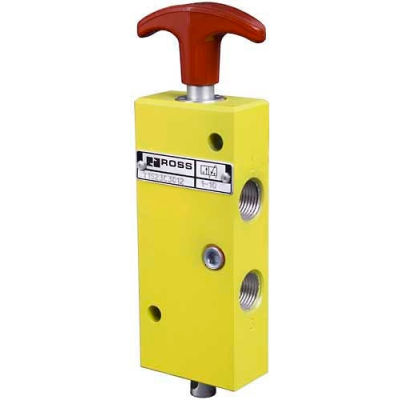 ROSS® Manual Pneumatic Lockout Valve YD1523D3012, 3/8" BSPP