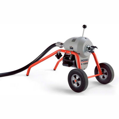 RIDGID 23692 K-1500 A Frame W/Pin Key, Rear Guide Hose & Mitt, 115V, 60HZ, 710RPM, 3/4HP