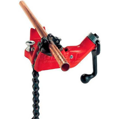 RIDGID® 40185 Model No. BC210 Top Screw Bench Chain Vise, 1/8" - 2-1/2" Pipe Capacity