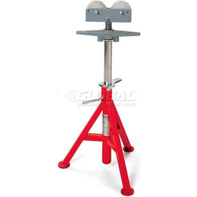 RIDGID® Model No. Rj-98 Roller Head Pipe Stands, 12" Max. Pipe Capacity, 23"-41" H