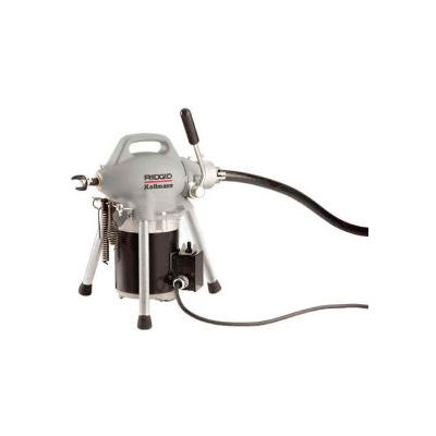 RIDGID® K-50 W/Adapters & Cable Kit, 115V, 45'L x 5/8"W, 25'L x 5/16"W, 35'L x 3/8"W Cables