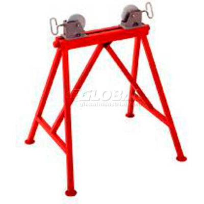 RIDGID® Model No. Ar99 Adjustable Stand With Steel Rollers, 34"H