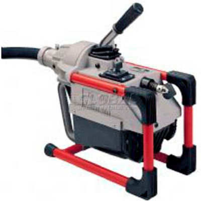 RIDGID® K-60 Sectional Machine W/Pin Key, Rear Guide Hose & Mitt, 115V, 600RPM, 1/6HP