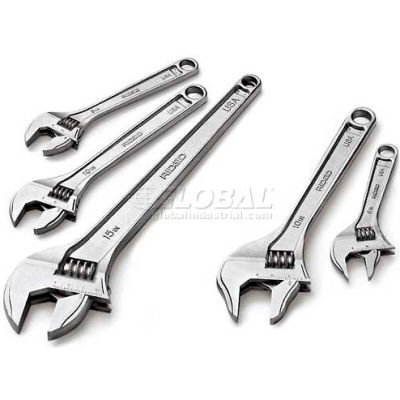 RIDGID® 86917 #762 12" 1-5/16" Capacity Adjustable Wrench