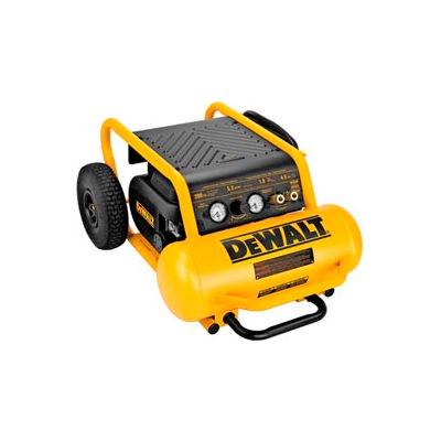 DeWALT® D55146, Portable Electric Air Compressor, 1.6HP, 4.5 Gallon, Horizontal, 5 CFM