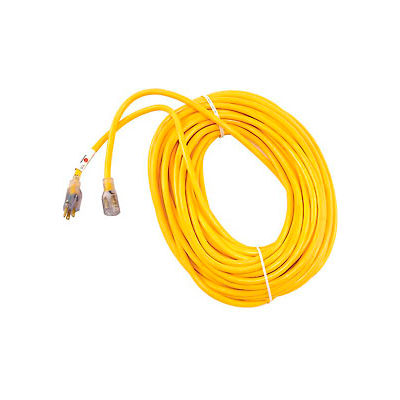 U.S. Wire 74100 100 Ft. 12/3 W/ Illuminated Plug