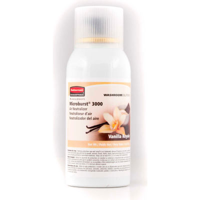 Rubbermaid® Microburst 3000 Aerosol Refill - Vanilla Royale - FG401691 - Pkg Qty 12