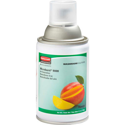 Rubbermaid® Microburst 9000 Aerosol Refill - Mango - FG401693 - Pkg Qty 4