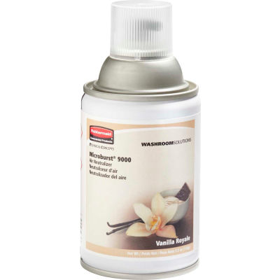 Rubbermaid® Microburst 9000 Aerosol Refill - Vanilla Royale - FG401694 - Pkg Qty 4