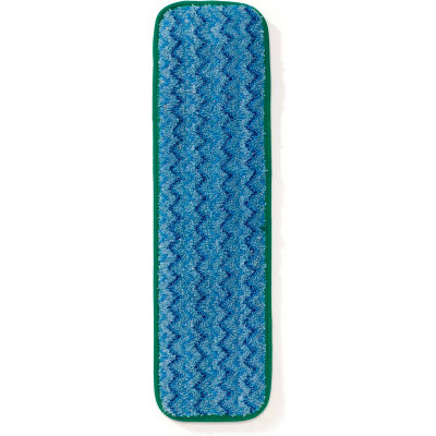 Rubbermaid® 18" Microfiber Damp Room Mop - Green - FGQ41800GR00 - Pkg Qty 12