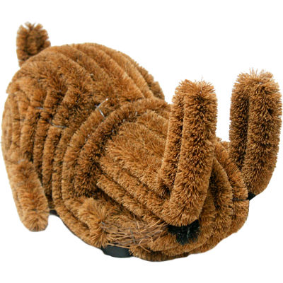 Rubber-Cal Bunny Coir Boot/Shoe Scraper 7" Thick 7" x 8"