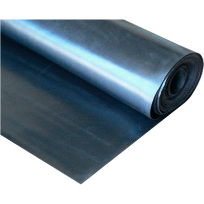 Rubber-Cal EPDM Commercial Grade Rubber Sheet 1/16" Thick 8' x 8' Black