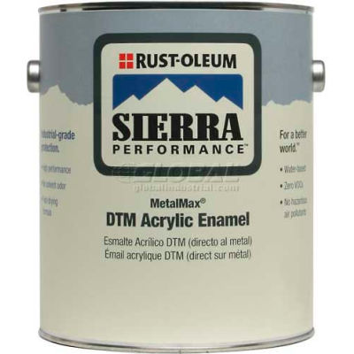 Rust-Oleum Sierra Performance Metalmax 0 VOC DTM Acrylic Enamel, SemiGloss Deep Base Gal Can- 208035 - Pkg Qty 2