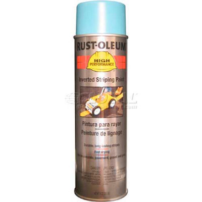 Rust-Oleum 2300 System Inverted Striping Paint Aerosol, Blue - Pkg Qty 6