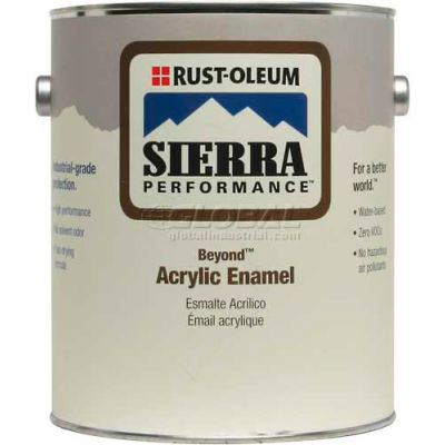 Rust-Oleum Sierra Performance Beyond 0 VOC Acrylic Enamel, Gloss Safety Blue Gallon Can - 238751 - Pkg Qty 2