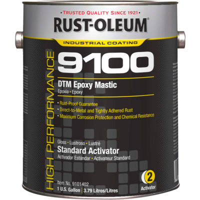 Rust-Oleum Activator For 9100 System Standard Activator (<340 G/L) Gallon Can - 9101402 - Pkg Qty 2