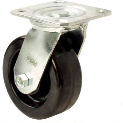 RWM Casters 45 Series 6" GT Wheel Swivel Caster - 45-GTB-0620-S