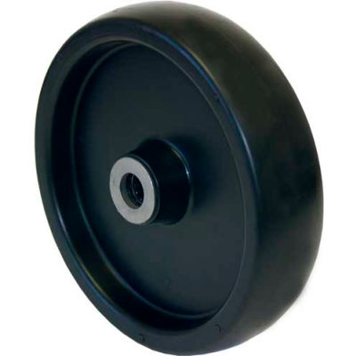 RWM Casters 5" x 1-1/4" Polyolefin Wheel with Ball Bearing for 3/8" Axle - POB-0512-06