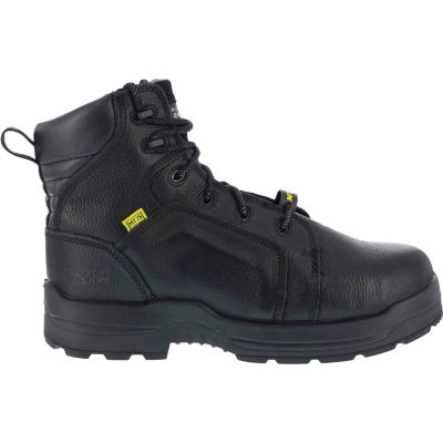 Rockport® RK6465 Men's More Energy 6" Lace To Toe Internal Met Guard Boot, Black, Size 9 M
