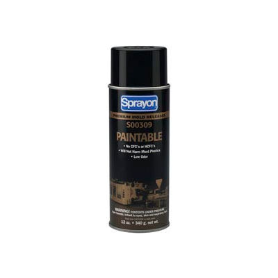 Sprayon MR309 Paintable Release Agent, 12 oz. Aerosol Can - s00309000 - Pkg Qty 12