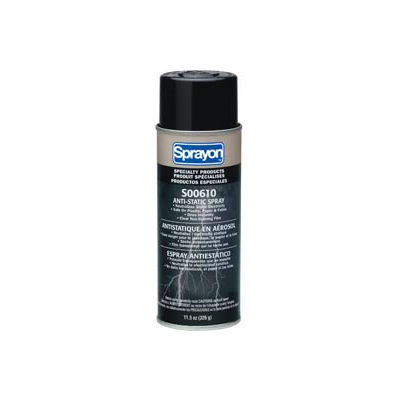 Sprayon SP610 Anti-Static Spray, 11.5 oz. Aerosol Can - SC0610000 - Pkg Qty 12