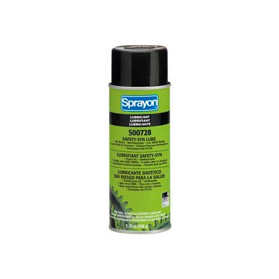 Sprayon LU728 Non-Flammable Synthetic Lubricant, 8.75 oz. Aerosol Can - SC0728000 - Pkg Qty 12
