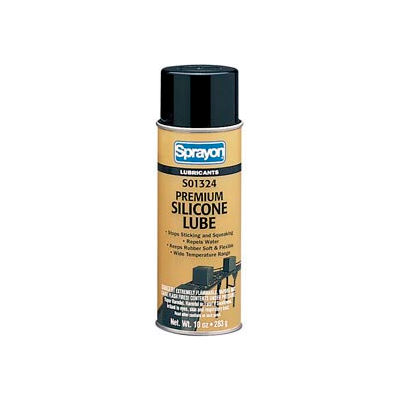 Sprayon LU1324 High-Performance Silicone Lubricant, 10 oz. Aerosol Can - s01324000 - Pkg Qty 12