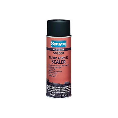 Krylon S02000 El2000 Clear Electrical Lacquer Sealer 11 Oz. - Pkg Qty 12