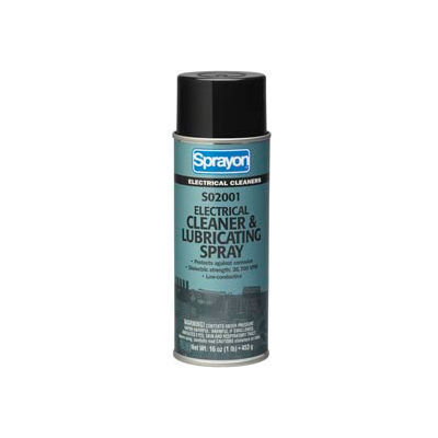 Sprayon El2001 Electronic Contact Cleaner & Protectant, 16 oz. Aerosol Can - S02001000 - Pkg Qty 12