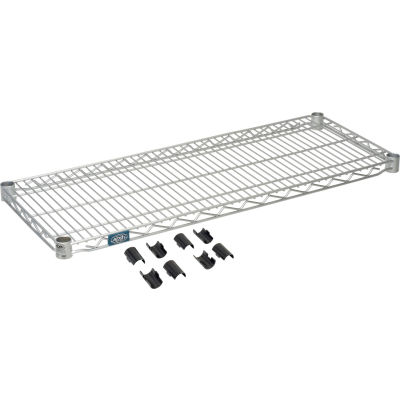 Nexel® S1436EP Nexelate™ Wire Shelf 36"W x 14"D