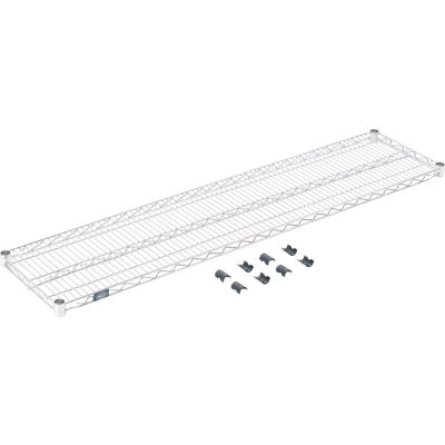 Standard Wire Shelf, Stainless Steel, 14"W x 60"L