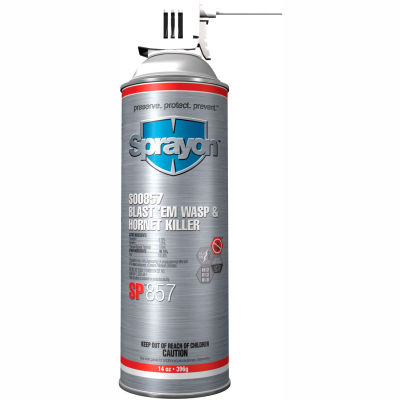 Sprayon Blast 'Em Wasp & Hornet Killer, 16 oz. Aerosol Can - S00857 - Pkg Qty 12