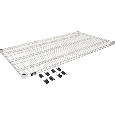 Nexel® S3072C Chrome Wire Shelf 72"W x 30"D