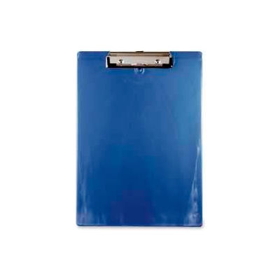 Saunders Recycled Plastic Clipboard with Low Profile Clip, 8-1/2" x 11", Ice Blue