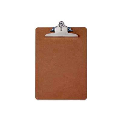Saunders Recycled Hardboard Clipboard, Letter Size, 8-1/2" x 12", Brown