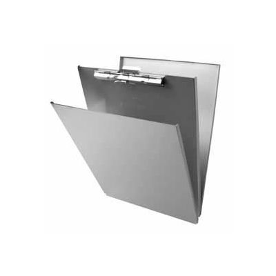 Saunders Recycled Aluminum Forms Holder, Top Opening, 8-1/2" x 12", Silver