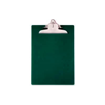 Saunders Recycled Plastic Clipboard with Antimicrobial Protection, 8-1/2" x 12", Green