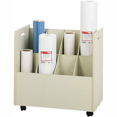 Mobile Roll File - 8 Compartment