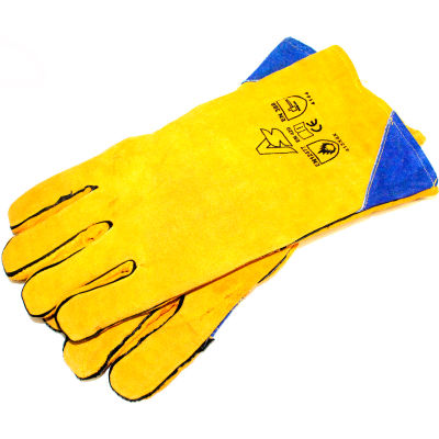 ALC 40023 Premium Blast Gloves, Leather